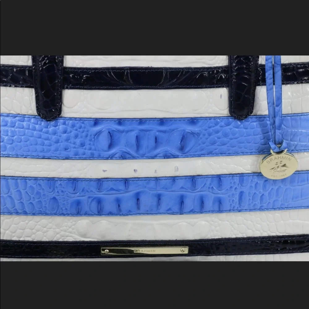 Brahmin Vineyard Collection Hudson Satchel - Picture 2 of 11